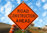 Road construction ahead thumbnail (164 x 115 px)