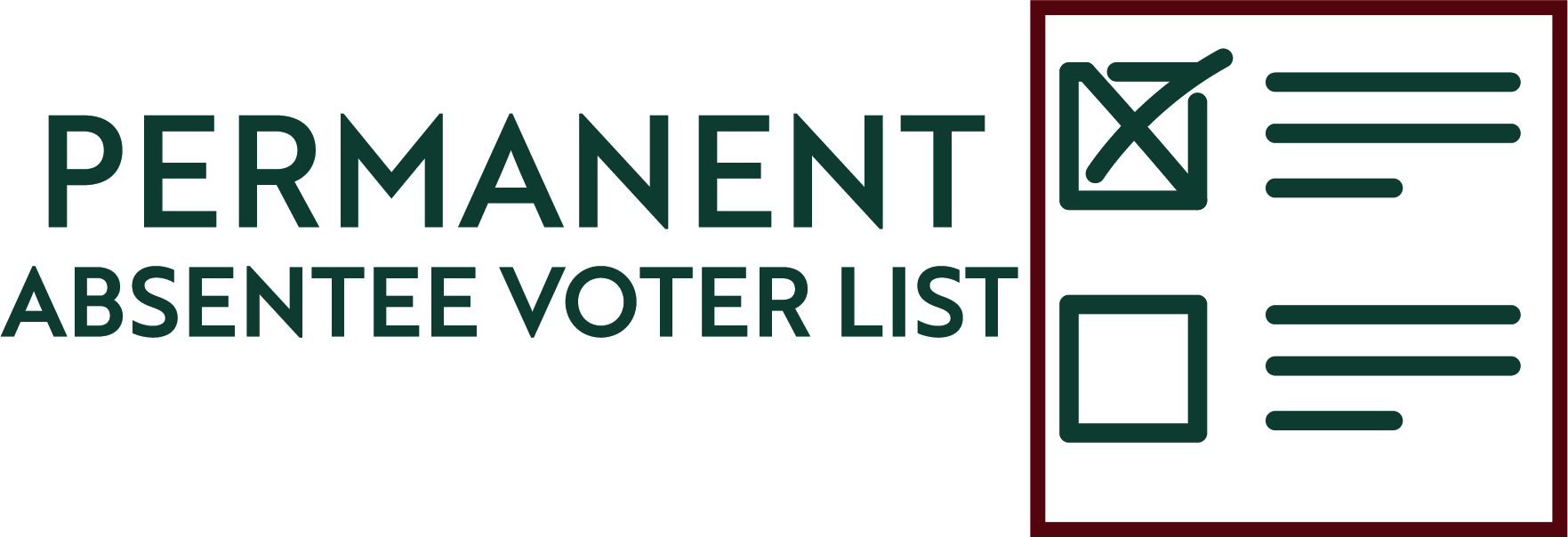 Permanent Absentee Voters List logo